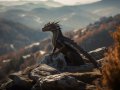 majestic-dragon-lizard-perched-mountain-peak-generated-by-ai.jpg